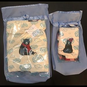 Polar bear/plaid Mommy & Me Pajamagram pajamas